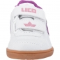 Preview: Kinder Lico Hallensportschuhe Bernie V mit Klettverschluss - Kinder - Weiss-Lila